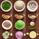 Eenvoudig recept voor het maken van loempia-deeg. Ingrediënten, instructies en bereiding. Drie verschillende soorten vulling: groenten, kip of garnalen