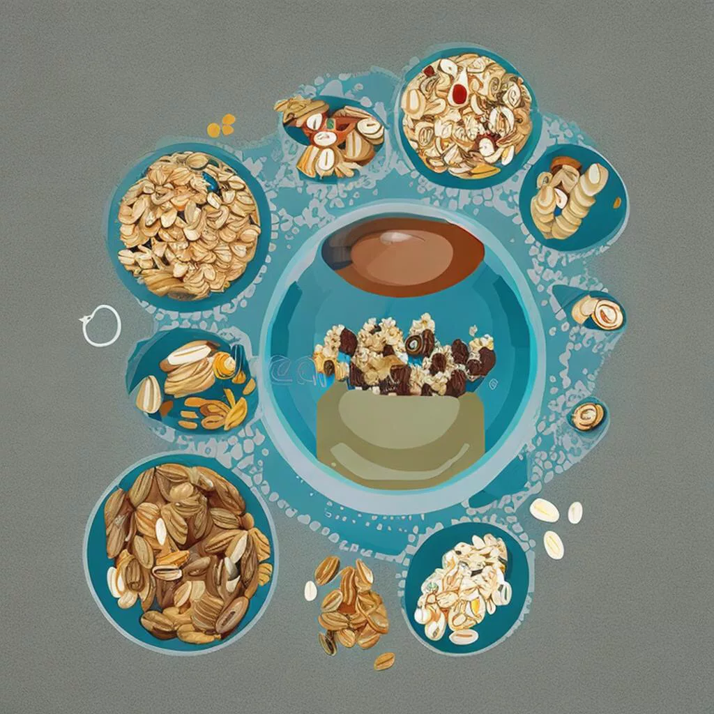tabel met de vitamines die vaak voorkomen in muesli en smoothies en de voedingsmiddelen die ze bevatten