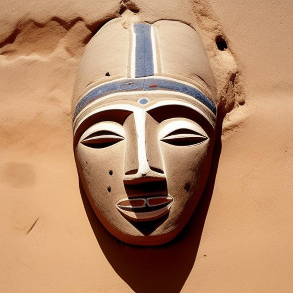 het oudste afrikaanse masker: ontdekking en betekenis van het kaolienmasker, ook bekend als het masker van aoulef