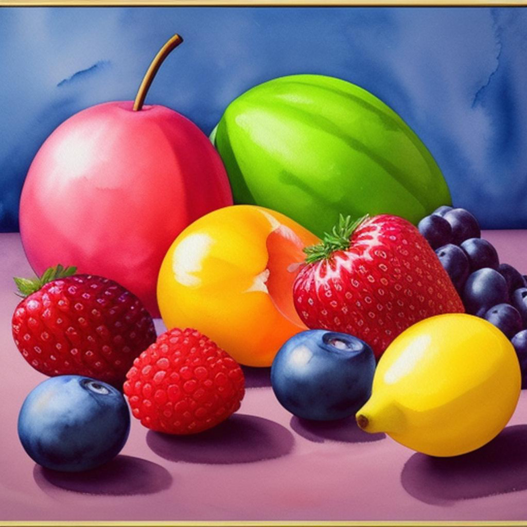 Vruchten, Kleuren en Ayuverda