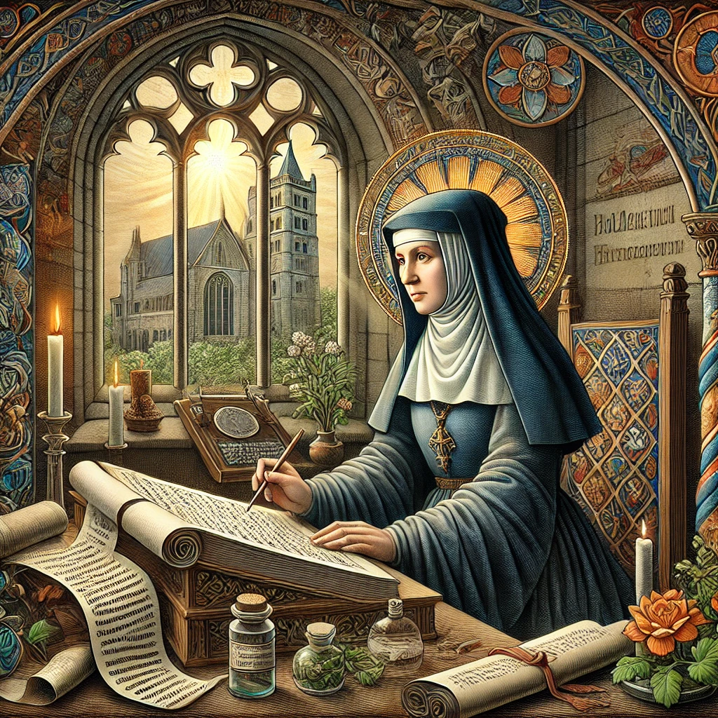 hildegard von bingen en haar koekjes